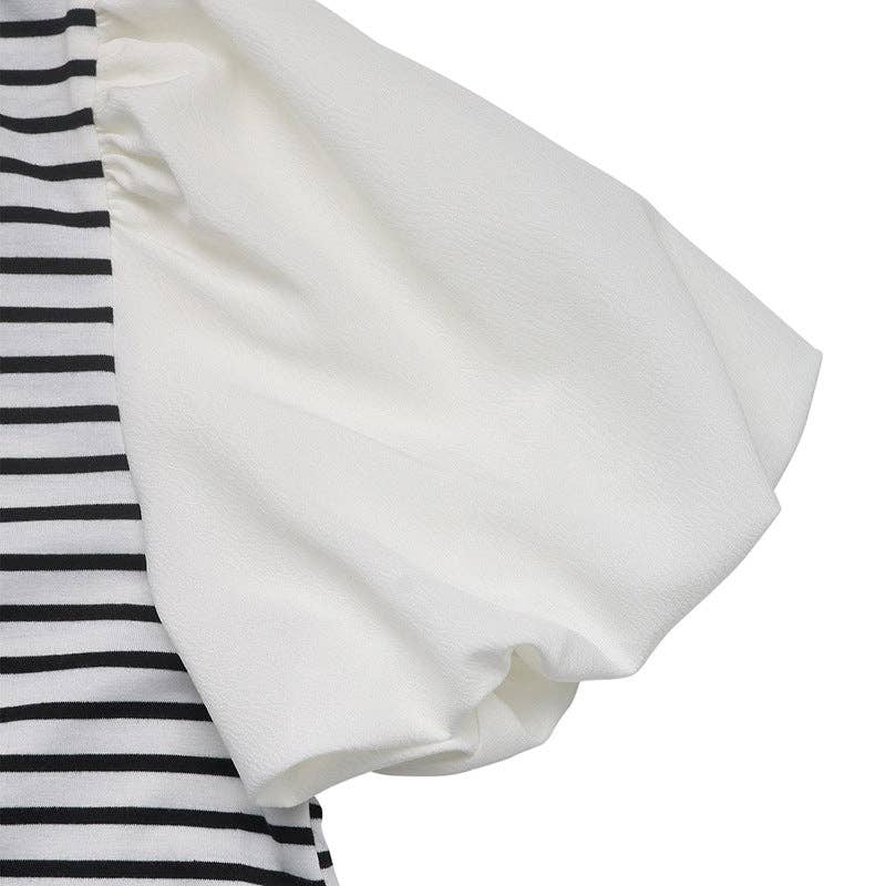 Boardwalk Breeze Puff Sleeve Top