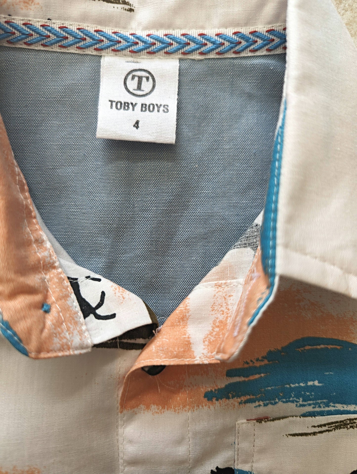 Horse Print Button Down Shirts