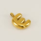 CHARMS - 18K STAINLESS STEEL TARNISH FREE INITIAL | 40CM101