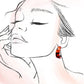 MULTI CLASSIC ACRYLIC HOOP TRIO EARRINGS