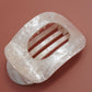 Jumbo Lay Flat Oval Hair Claw Clips