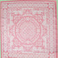 PAISLEY PINK SILKY FEEL BANDANA SCARF