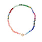 Natural Stone Semi-Precious Glass Necklace