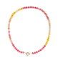 Natural Stone Semi-Precious Glass Necklace