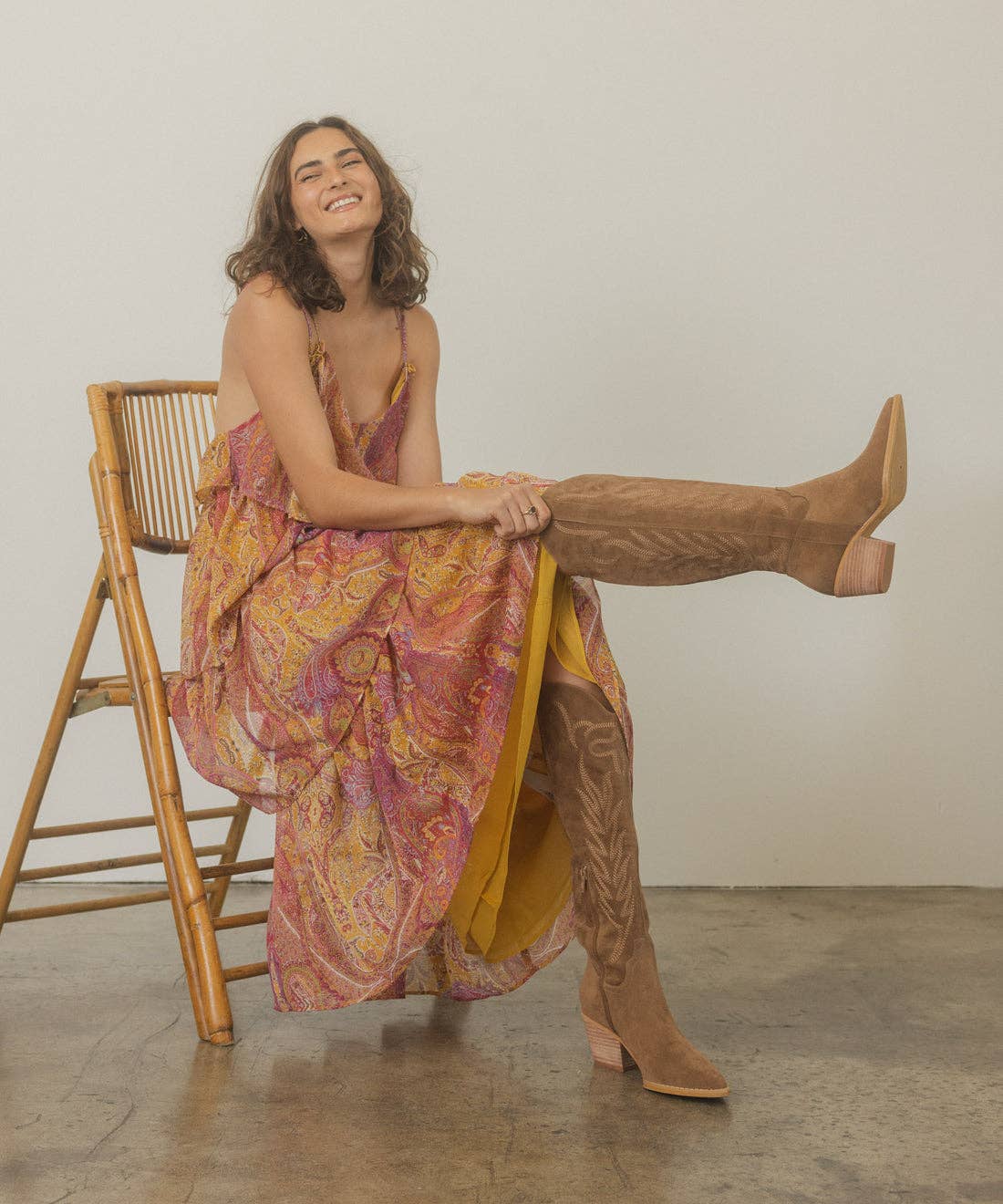 The Shiloh | Embroidered Western Tall Fall Boot