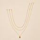 18K STAINLESS STEEL TARNISH FREE LAYERED NECKLACE