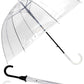 Clear PVC Bubble Dome Auto Open Fold Umbrella