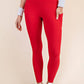 Rib Yoga Leggings with Side Pocket