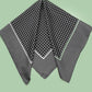 LARGE POLKA DOT PRINT BANDANA SCARF