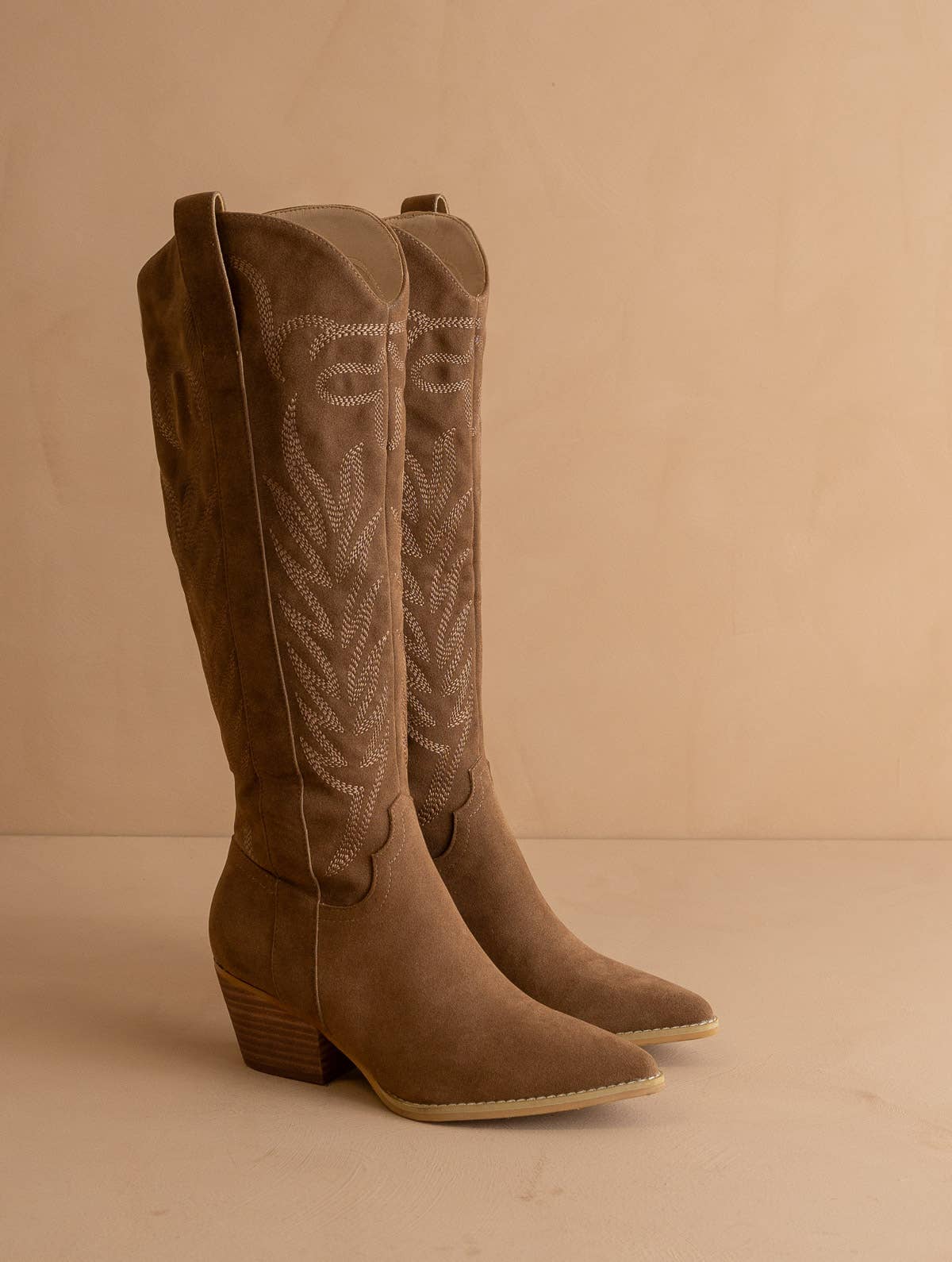 The Shiloh | Embroidered Western Tall Fall Boot
