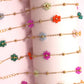 FLOWER CHARM BRACELETS