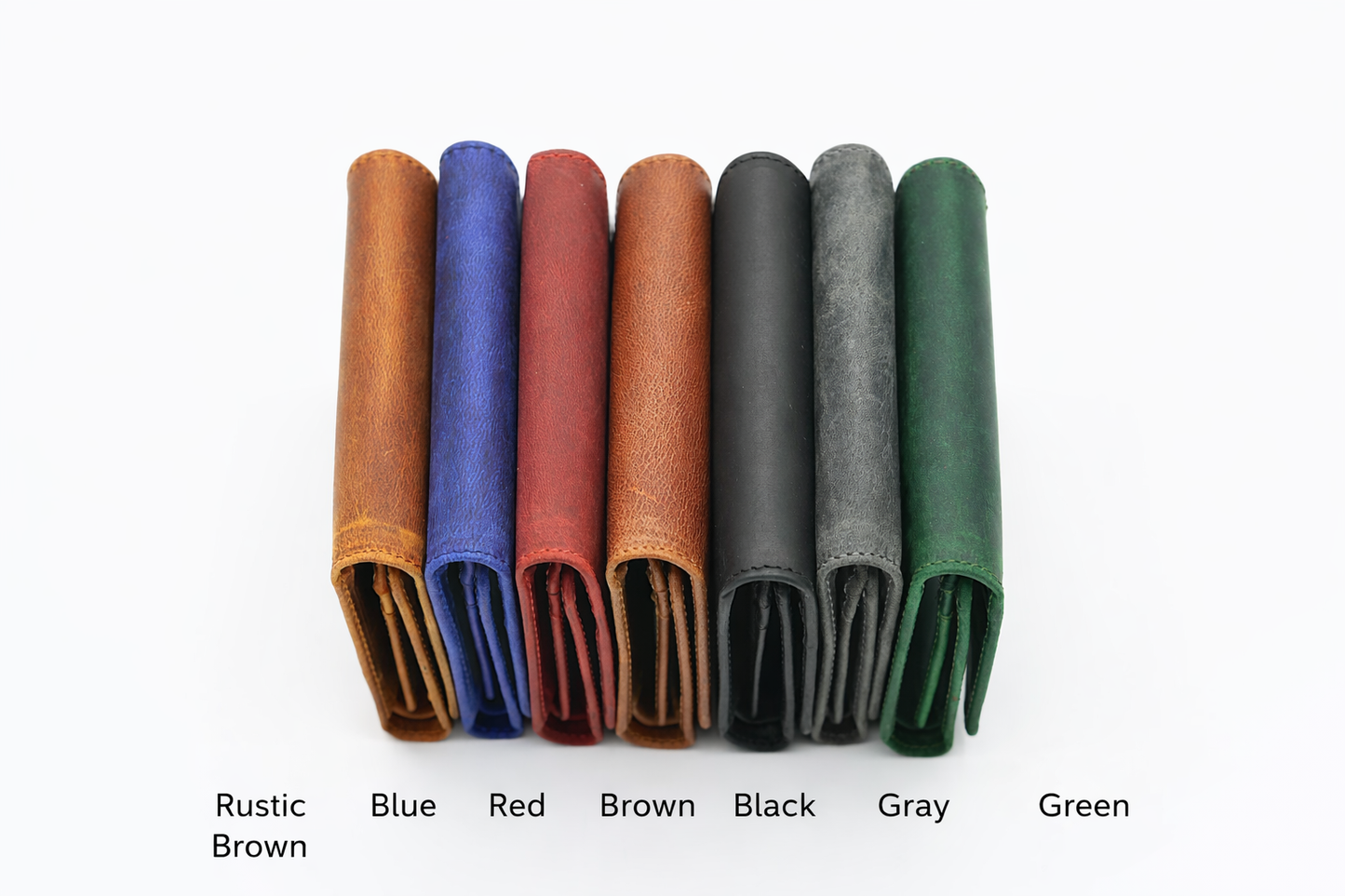 Leather Wallet for Men Handcrafted Distressed Trifold Wallet