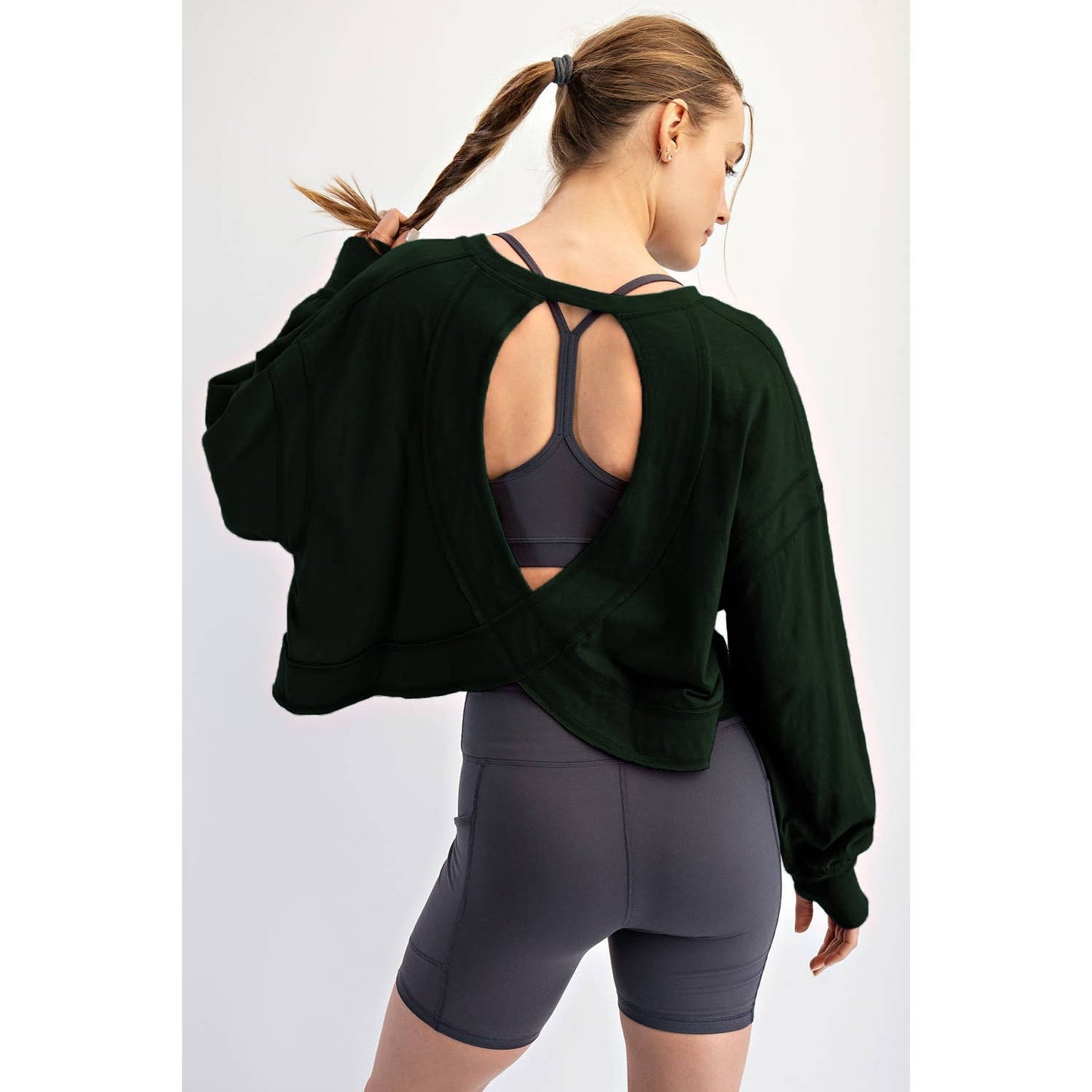 Open Back Athletic Top