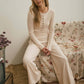 ELASTIC WAIST SIDE PANEL KNIT LOUNGE PANTS