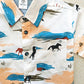 Horse Print Button Down Shirts