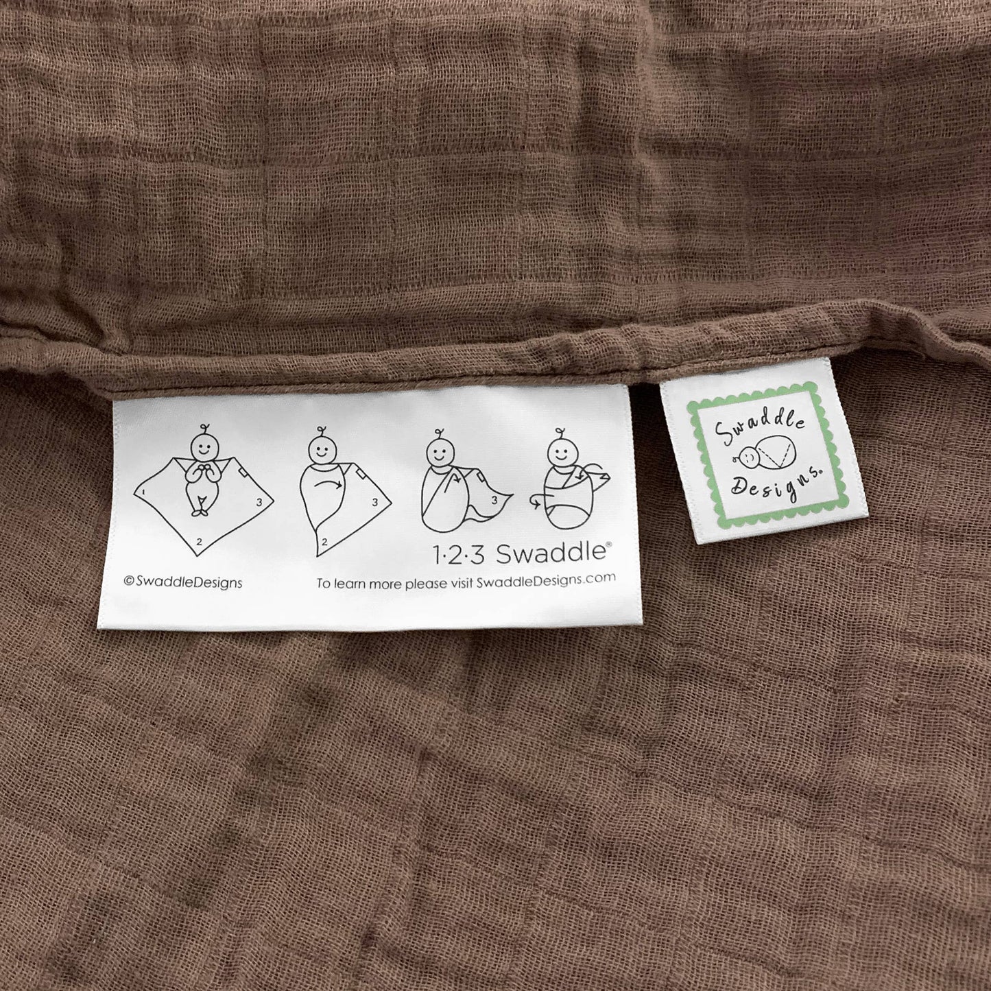 Fawn Muslin Swaddle Blanket, Premium Cotton