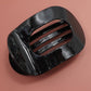Jumbo Lay Flat Oval Hair Claw Clips