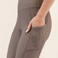 Rib Yoga Leggings with Side Pocket