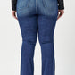 Mid Rise Flare Jegging- Plus Size