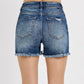 Emma Distressed High Rise Shorts