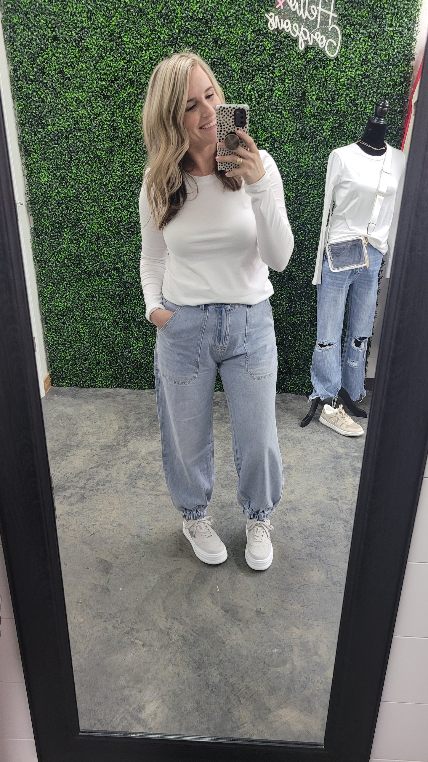 Denim Joggers