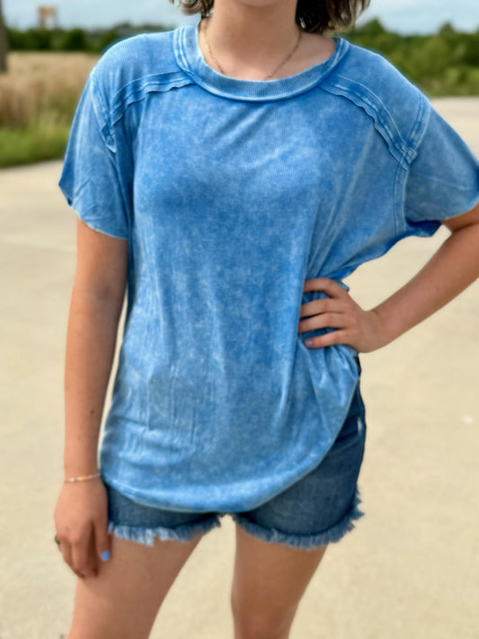 Aria Ribbed Top