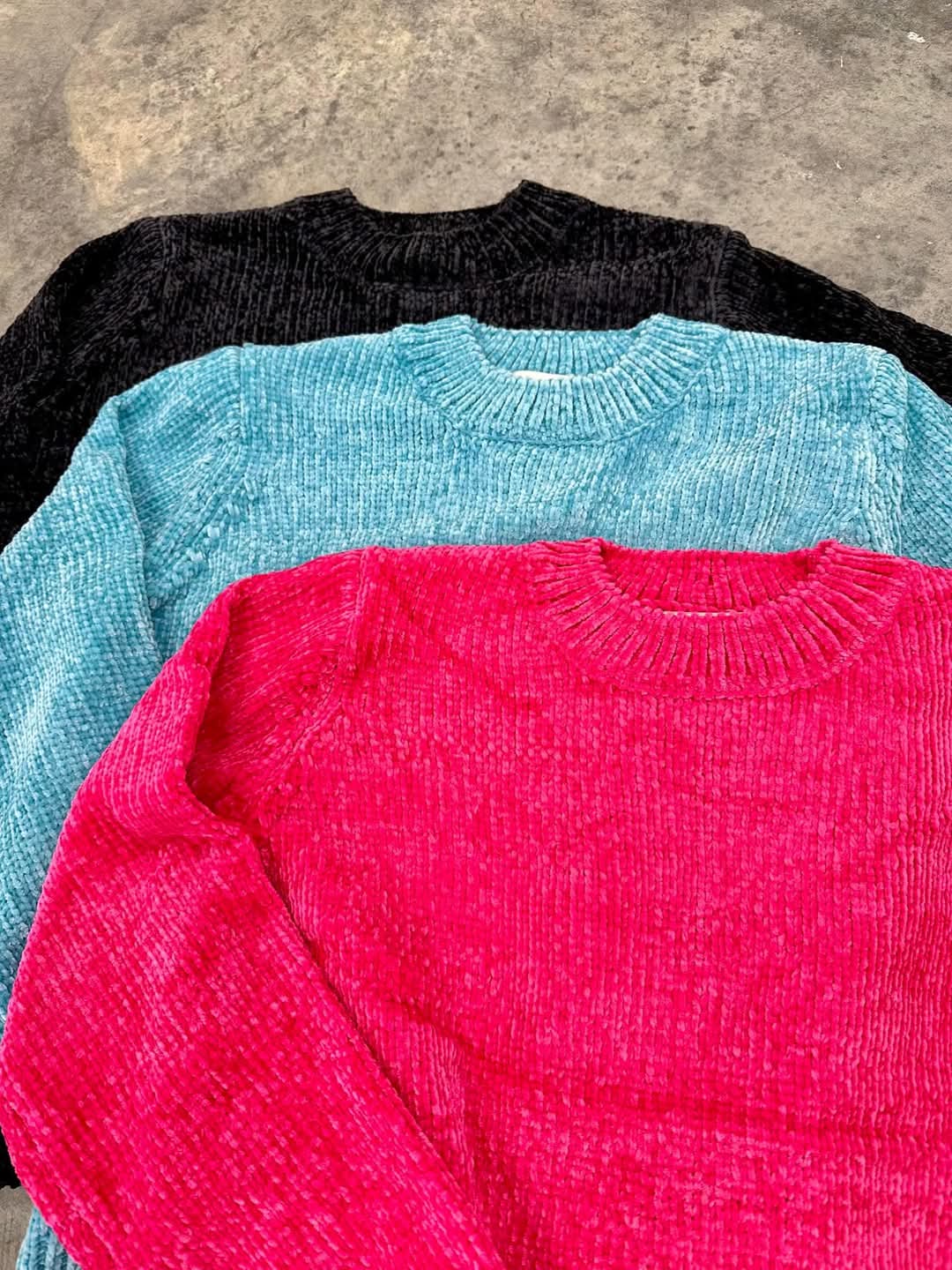 Longsleeve Chenille Sweater