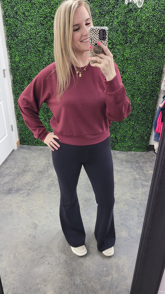 Crossover Extra Flare Leggings