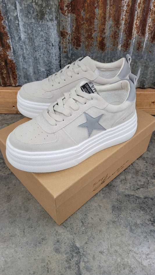 VH Hunter 5 Grey Star Suede
